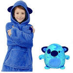 Buzo Saco con Capucha en Forma de Peluche 2 en 1 Huggle Pet – Abrigo y Diversión