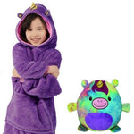 Buzo Saco con Capucha en Forma de Peluche 2 en 1 Huggle Pet – Abrigo y Diversión