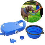 Correa 5 en 1 Multifuncional para Perro con Cantimplora, Plato y Dispensador