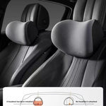 Set de Almohada para el Cuello y Soporte Lumbar Ergonómico para Auto u Oficina – Espuma Viscoelástica