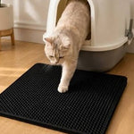 Tapete Arenero Atrapa Arena para Gatos – 30x45 cm – Higiénico y Antideslizante