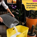 Tapete Arenero Atrapa Arena para Gatos – 30x45 cm – Higiénico y Antideslizante